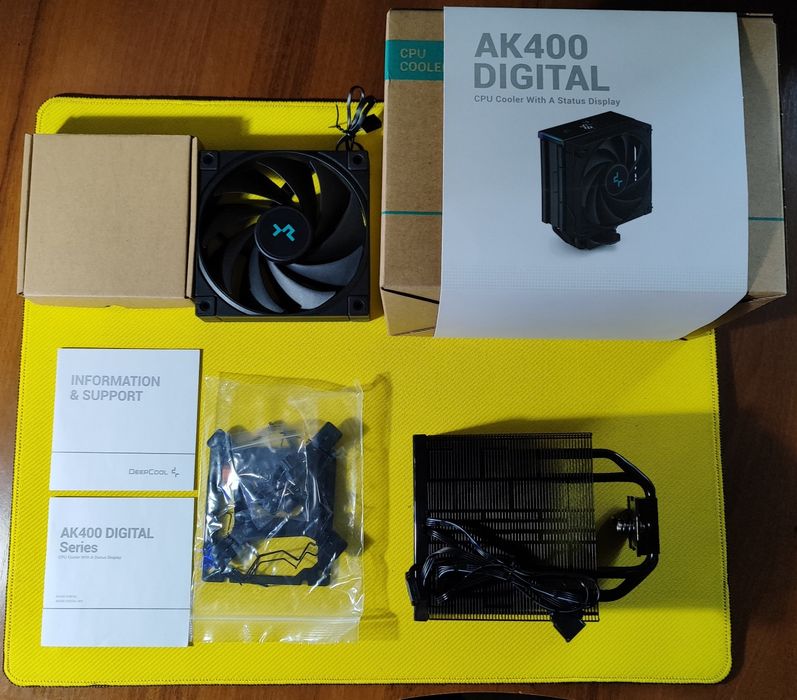 Кулер Deepcool AK400 DIGITAL (R-AK400-BKADMN-G) Black