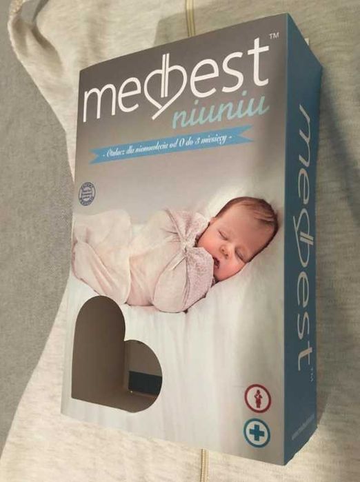 Otulacz medyczny dla noworodka na spokojny sen