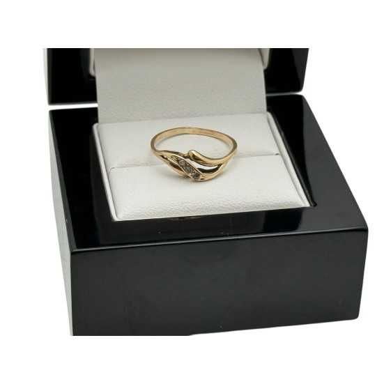 Uroczy Złoty Pierścionek 1,17G P583 Rozmiar 11