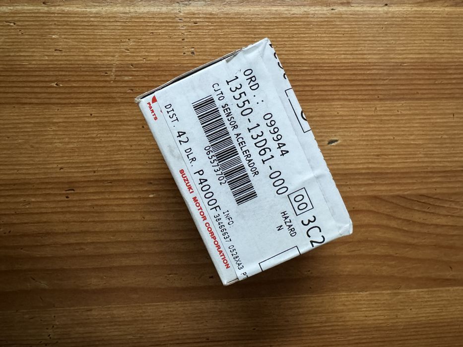 TPS para Mota Suzuki Vstrom DL650