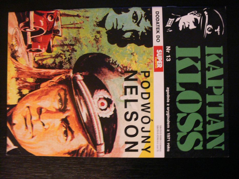 Komiks Kapitan Kloss Podwójny Nelson 3 wydanie