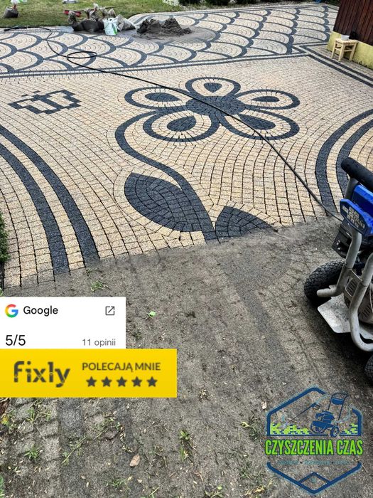 Mycie Kostki Brukowej Czyszczenie Dachu Elewacji Fasad Płotu Podjazdu Granitu