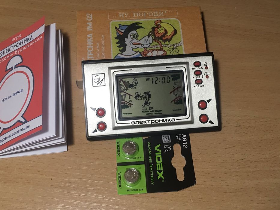 Игра электроника волк ловит яйца ну погоди