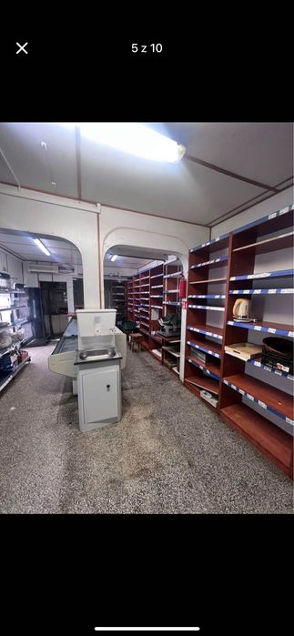 Pawilon w którym był sklep spożywczy