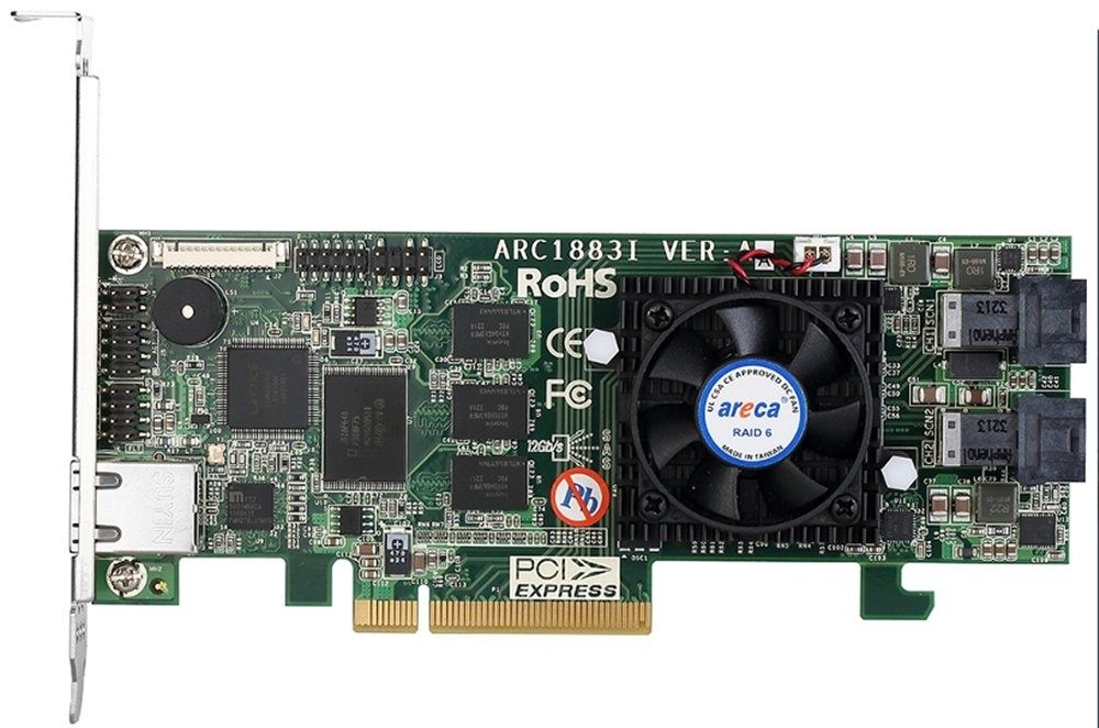 Продам RAID контроллер Areca 1883i SAS3 12Gbps