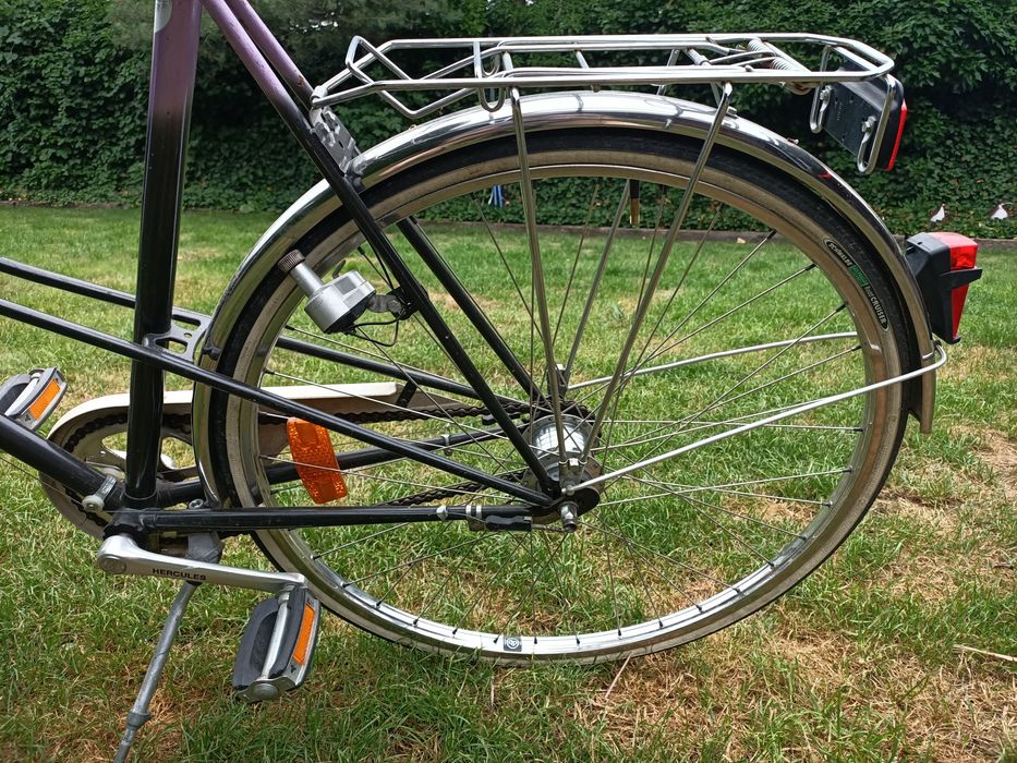 Klasyczny rower miejski Hercules damka dwururka