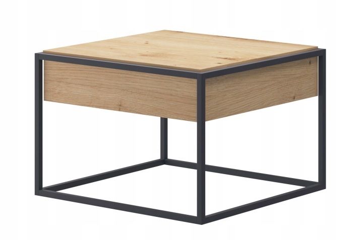 Stolik kawowy loftowy styl 60x60x45cm
