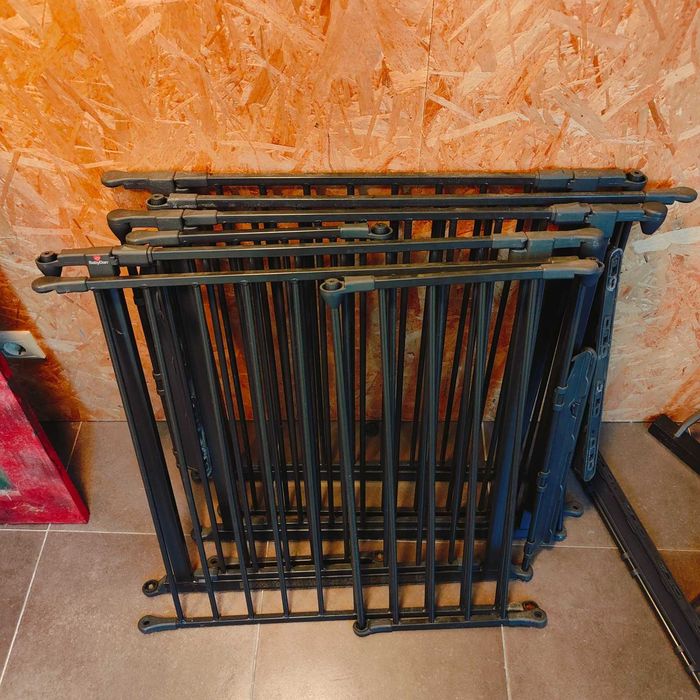 2 Vedações Grades Barreiras Cancelas segurança Bébé BabyDan Olaf