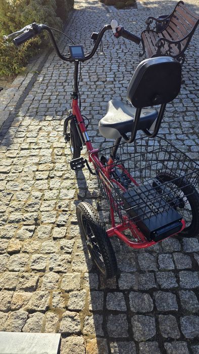 Liberty Trike trzykołowy rower elektryczny dla seniora