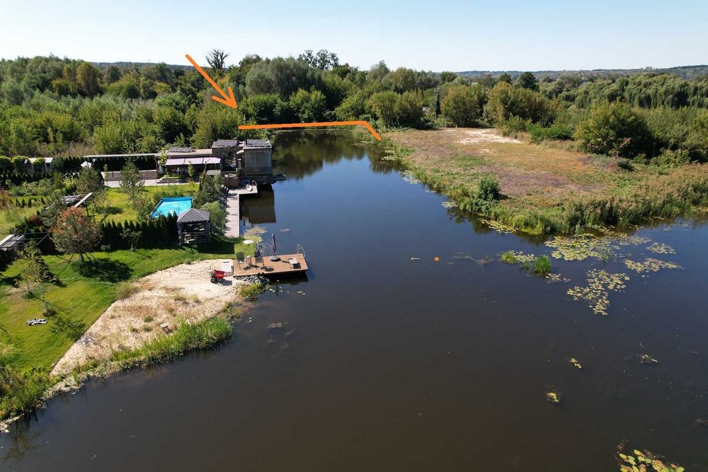 Ділянка 25 соток у котеджному містечку “Azimut River Club” річка, парк