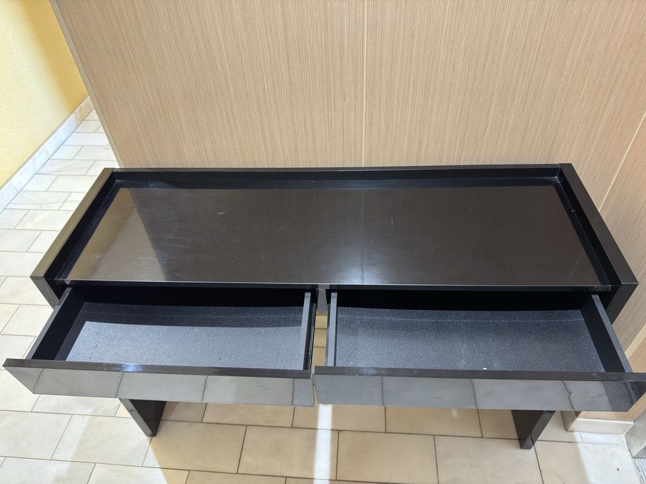 Aparador Preto Espelhado