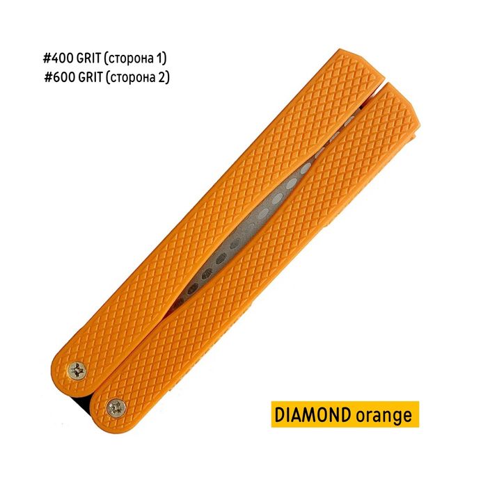 Точилка алмазная на две стороны #400 и #600 грит,складная,карманная.