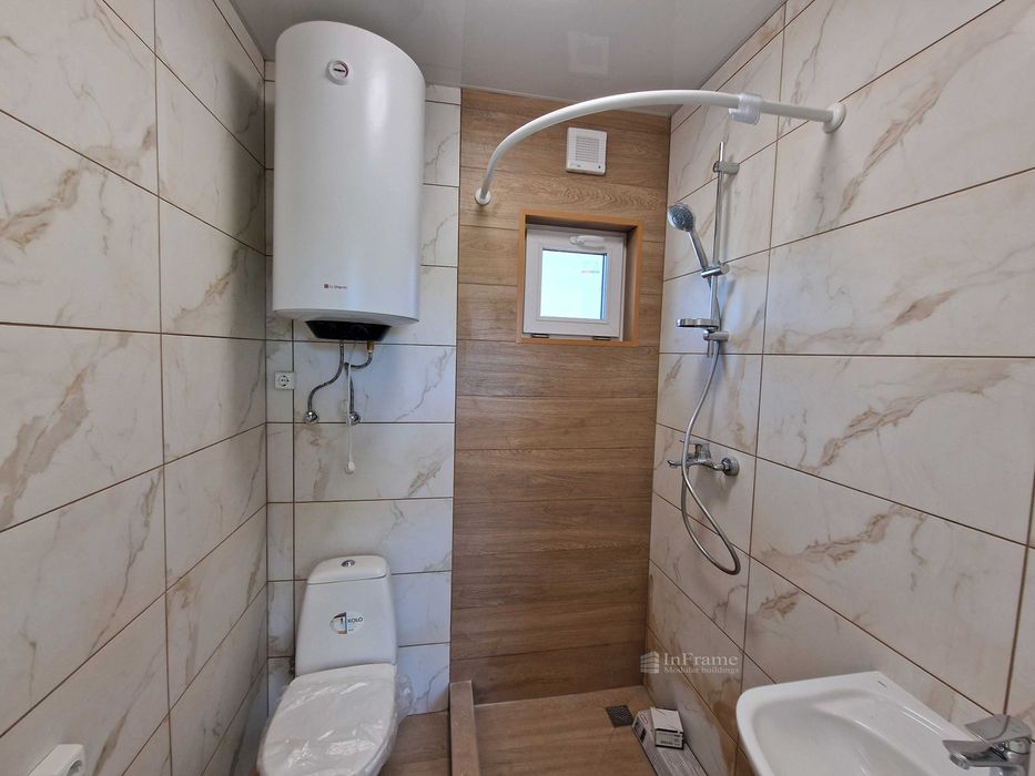 Модульный дом 28,8 м² • Красивый домик Каркасный • Производитель