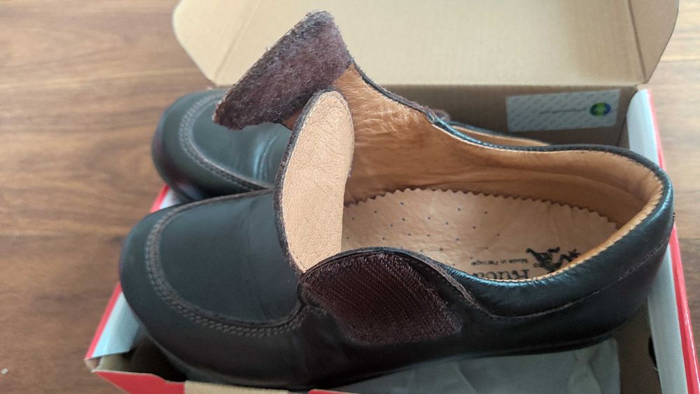 Sapatos de criança, Pele Genuína, tam. 30, castanho