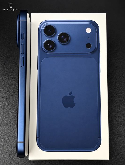 iPhone 17 Pro Max 1 TB Deep Blue | Open Box | Gwarancja Apple | 0 cykli | eSIM