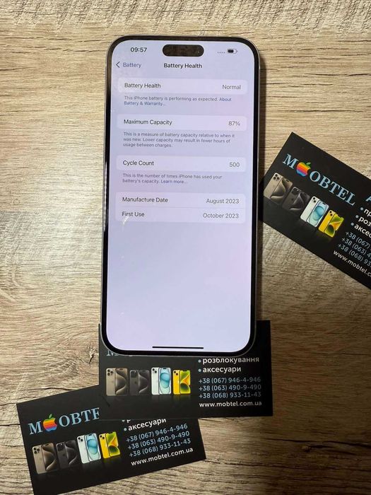 iphone 15 Plus 128 gb Black физ лоток Used Акб 87%