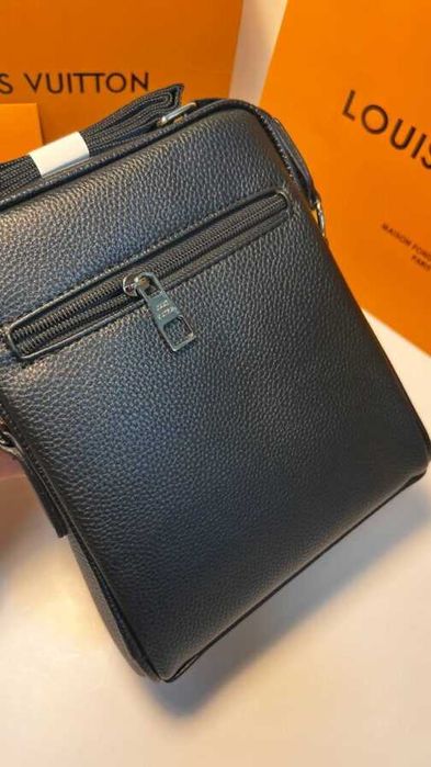 LOUIS VUITTON męska torba Listonoszka, skóra, Francja