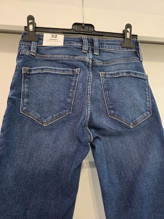 Spodnie jeans mango 32 obcisłe rurki skinny