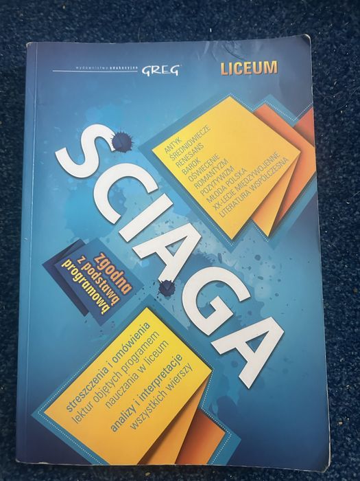 Sciaga streszczenia lektur