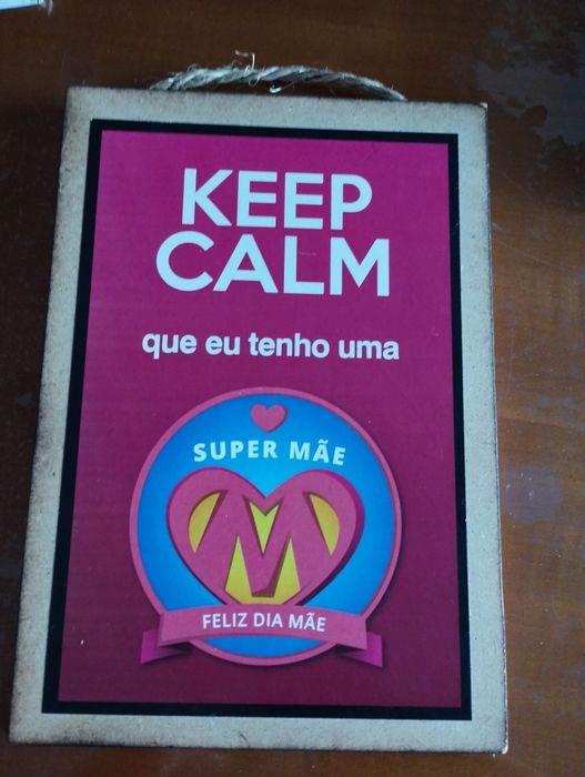 Quadro dia Mãe  Keep calm