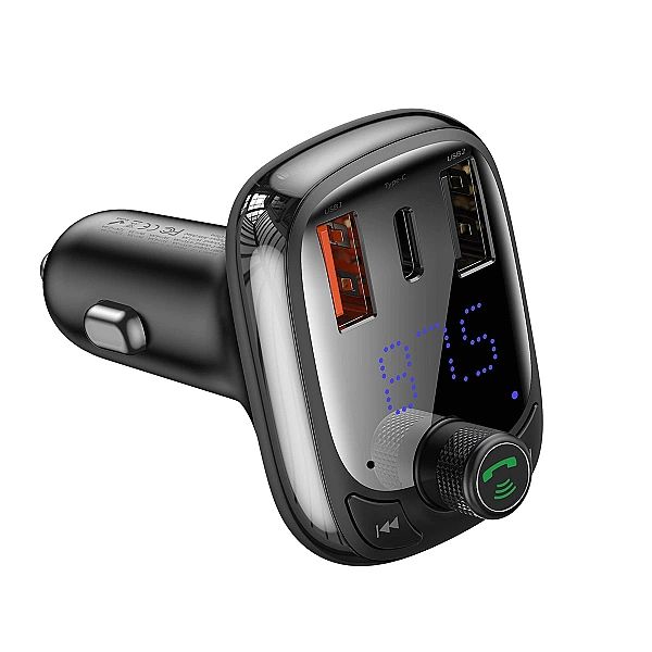 Transmiter Bluetooth / ładowarka do samochodu Baseus S-13 (Overseas Ed