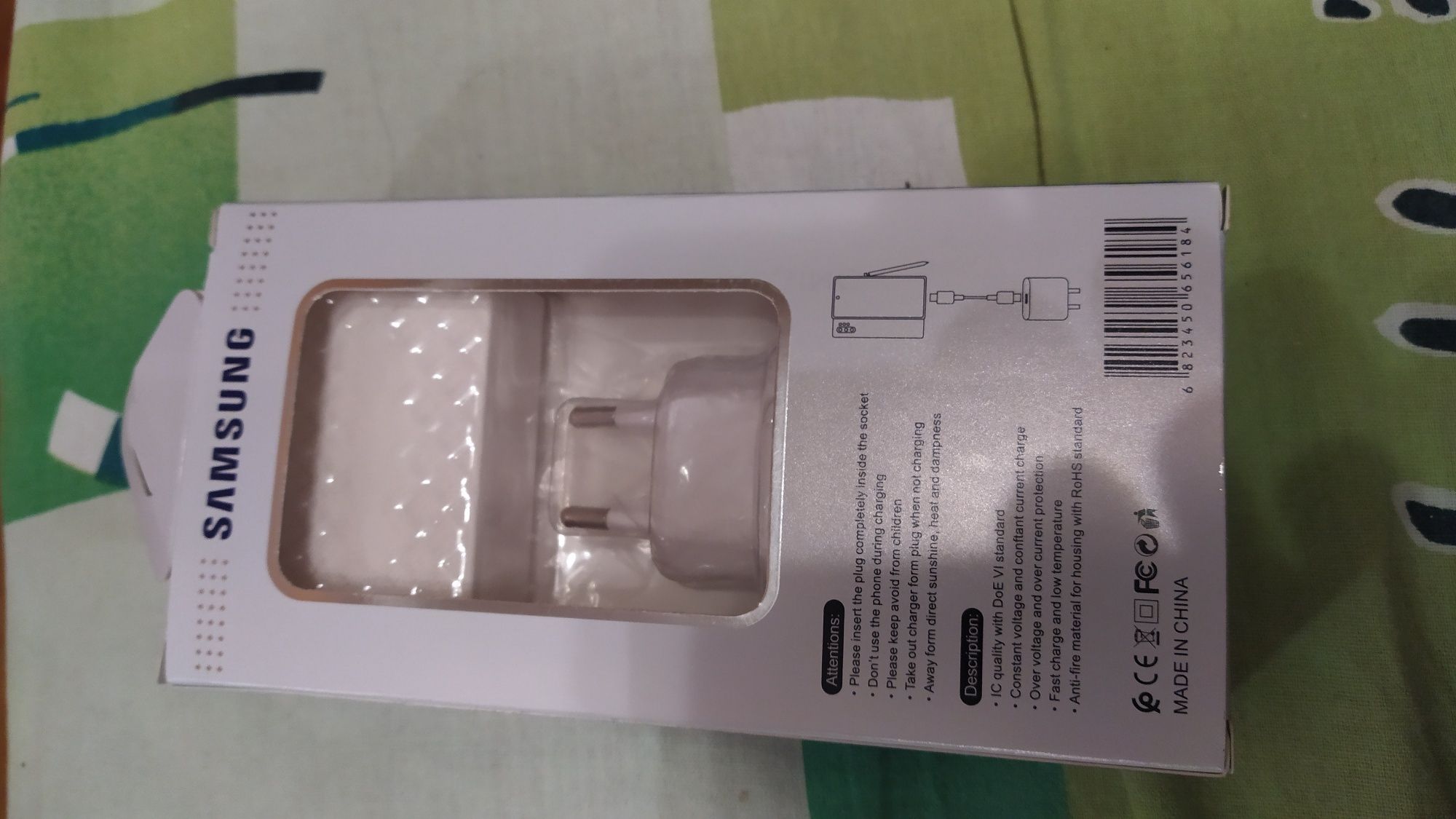Зарядное устройство Samsung 25 w , быстрая зарядка, вместе с кабелем ...