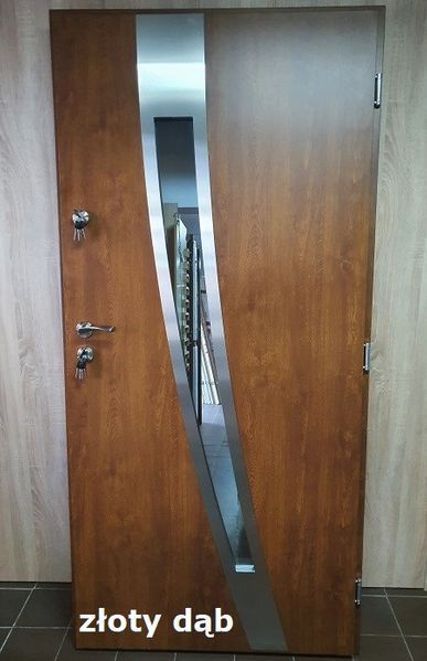 Drzwi zewnętrzne 80, 90 model "KOMETA" SZYBKA DOSTAWA