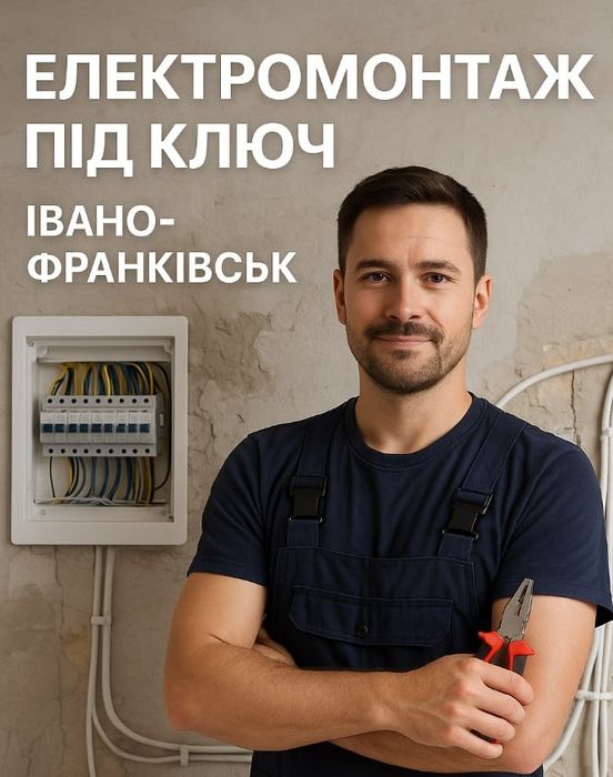 Електромонтаж під ключ-Івано-Франківськ прорахунок