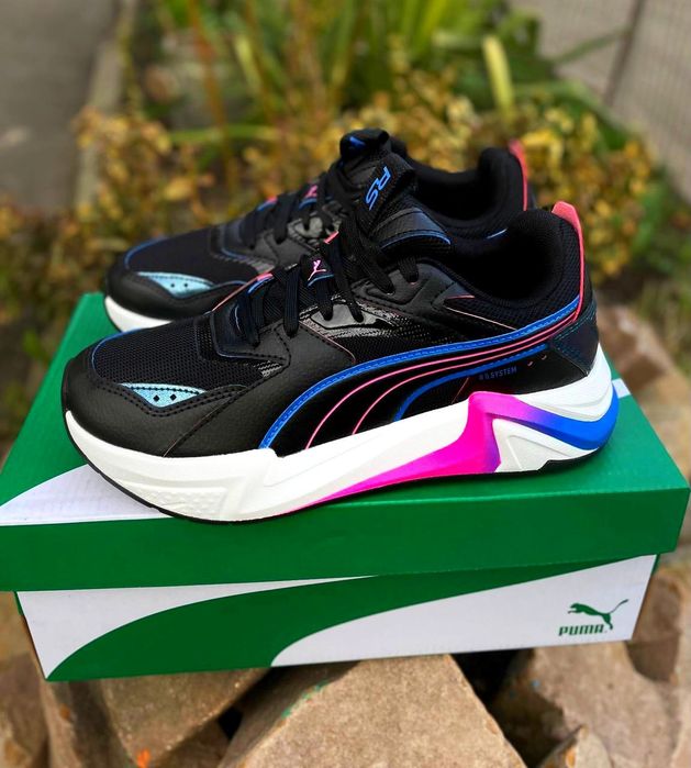 PUMA Rs Pulsoid Cosmic Lace Up Sneakers (Big Kid) пума  37.5 38 38.5