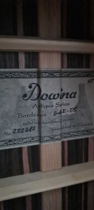 Gitara Dowina Bordeaux GACE-DS