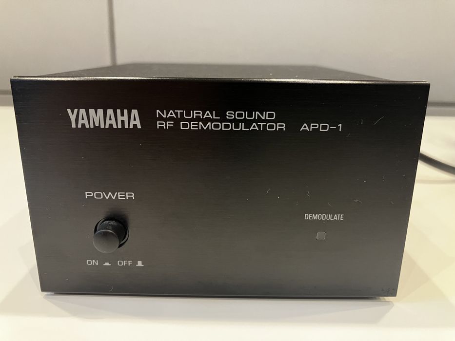 Demodulator RF Yamaha APD1 Allworld Nowy Laserdisc Łódź Bałuty • OLX.pl