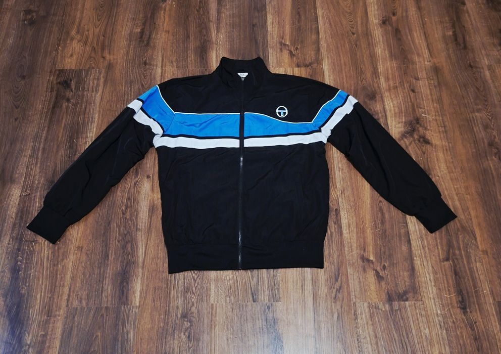 чоловіча унікальна вінтажна спортивна кофта олімпійка Sergio Tacchini
