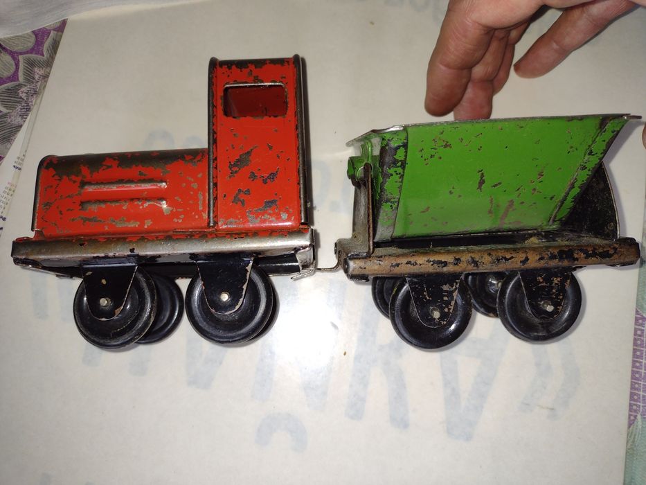 Паровозик раритет СССР бонус