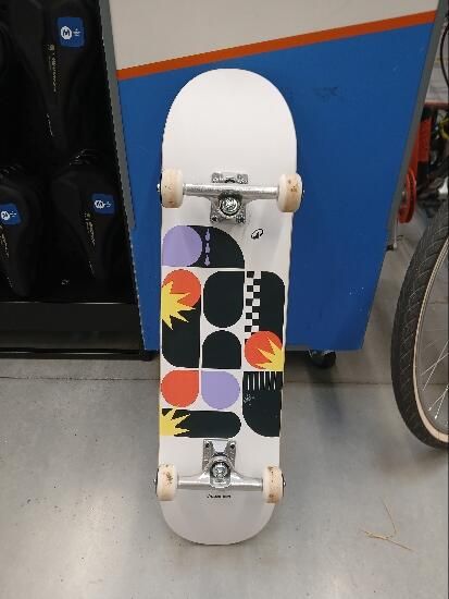 SKATE COMPLETO FSC CP100 RETRO TAMANHO 8"