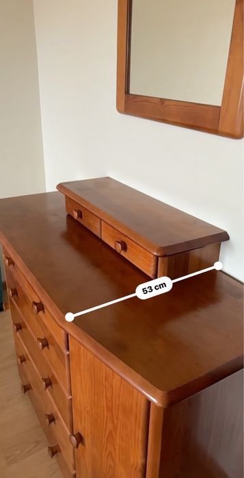 Mobiliario cama casal e quarto CERNE