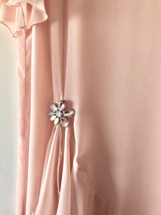 Vestido cor de rosa da Scripta