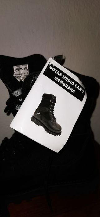 Botas táticas n°37 Gore-tex da Iturri