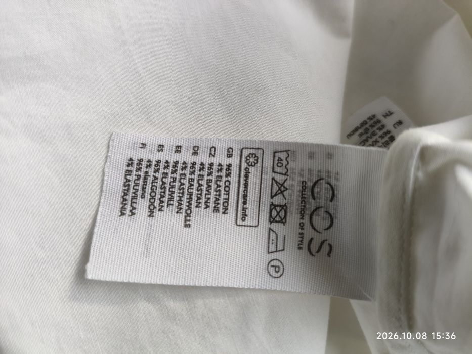 Бавовна блуза COS  38