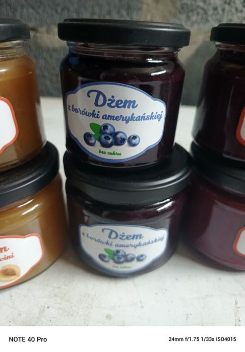 Zestaw dżemów domowych