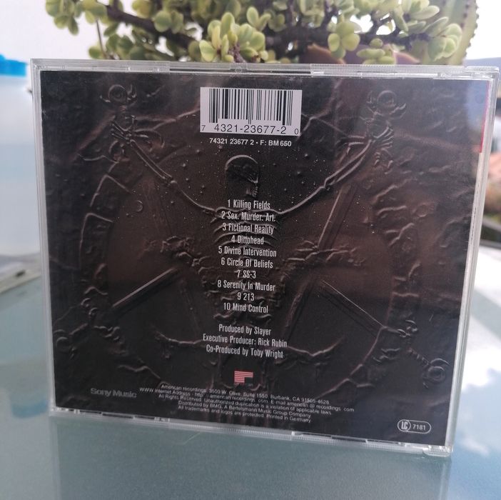 Slayer - Divine Intervention (CD)