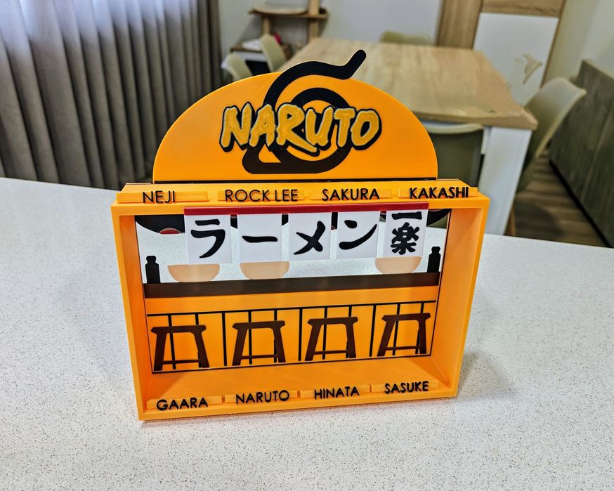 Suporte expositor Naruto Ichiraku Ramen Burger King