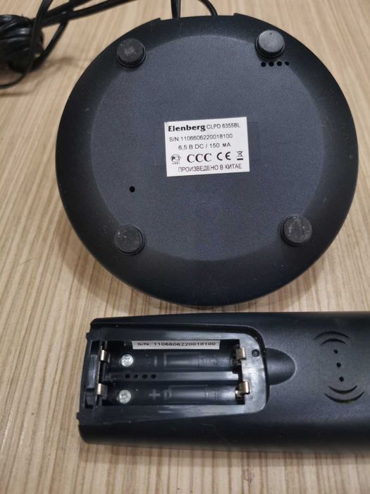 DECT телефон Elenberg CLPD 6355BL, б/в