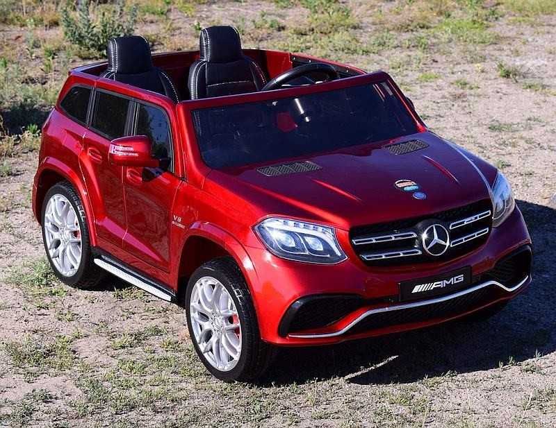 Auto samochód na akumulator Mercedes-Benz GLS 63 autko SUV 4x4 2 os