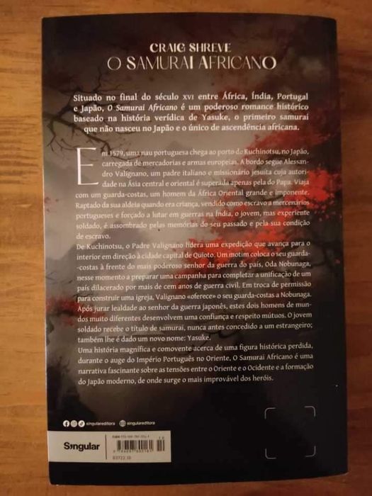 O samurai negro livro