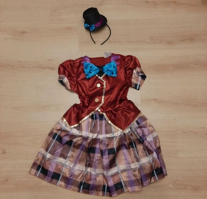 Przebranie Szalkny Kapelusznik Alicja w Krainie Czarów