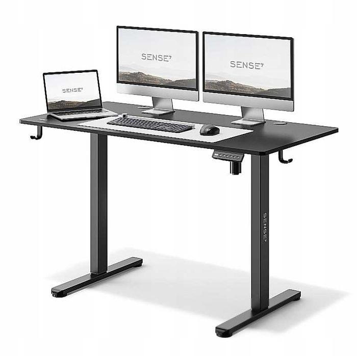 Nowe Biurko Elektryczne Regulowane 120x60cm Regulacja Wysokości HIT
