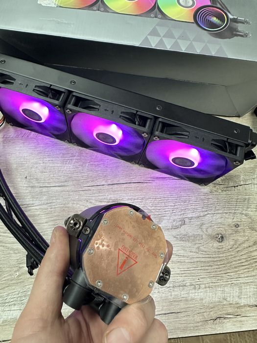 СРО/СВО водяне охолодження/ PcCooler DA360 ARGB BK