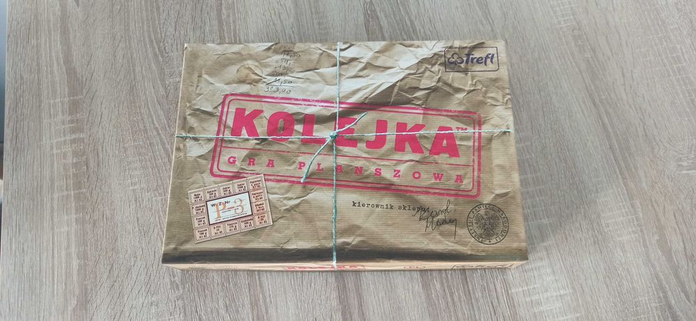 Gra planszowa Kolejka