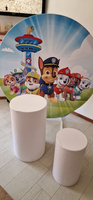 Decoração Patrulha Pata para alugar