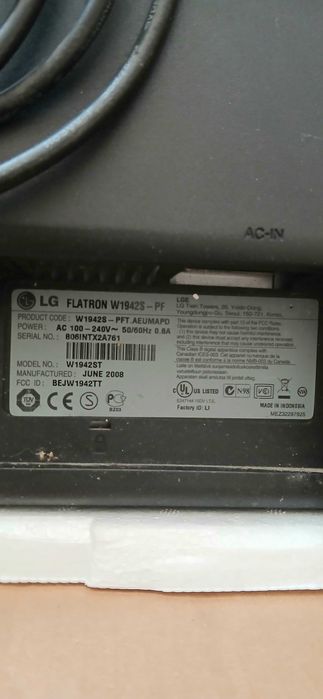 Monitor komputerowy LG